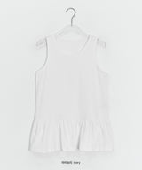 [BAONHAUS] Remine Frill Layered Sleeveless
