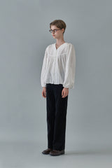 Vance corduroy pants_black