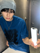 ブラリーレタリング半袖Tシャツ