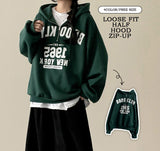 Kone Semi-Zip-Up Anorak Hoodie [Fleece]