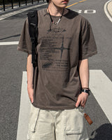 ORBI PIGMENT PRINT SHORT-SLEEVE T-SHIRT