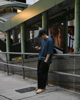DNハイデンシティワイドパンツ BK