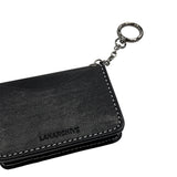 [6114] Steel keyring wallet