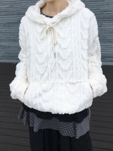 Coco Fleece Twist Hoodie (3c)