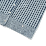 CHERRY CAP SLEEVE KNIT VEST [SKY]