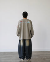 CROSS DEEP DENIM PANTS YB
