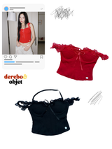 off-shoulder frill corset pad tube top