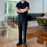 Banding Semi-Wide Slacks