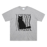 Rough Cat T-shirts - 5COLOR