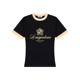 DVRK PRIVÉ MAJORDOME BABY TEE - BLACK