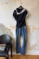 26SS★ ツイストブーツカットデニムジーンズ