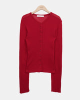 Myur Summer Ribbed Cardigan
