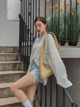 Dear Damage Denim Shorts