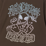 25SS グラデーションエイリアンショートスリーブTシャツ ダークブラウン