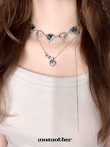 [Heart2Hearts Yuha, IDLE Minnie PIck!] トリプルハートネックレス