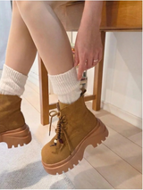 BROWN WARKER BOOTS
