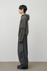 Lan Checked Layered Jumper