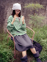JUMP LONG SLEEVE T (GRASS GREEN)