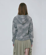 RUST DOUBLE ZIP HOODIE