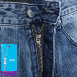Pove Curved Denim Pants