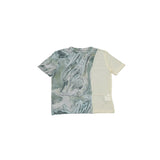 marble sheer switching tops
