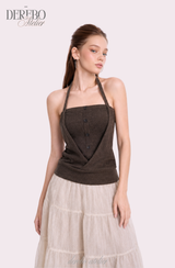 Mild Halter Strap Tube Top