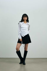 HALO WRAP SHIRT / WHITE