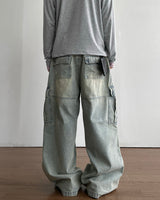 Roti Cargo Denim Pants
