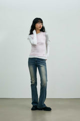 COMET LAYERED SLEEVE TOP / PINK