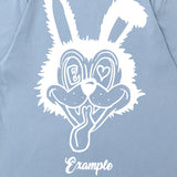 EXAMPLE ラビット半袖Tシャツ
