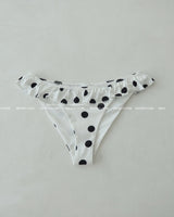 Dot ribbon dot frill bikini
