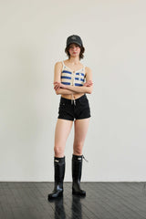MIMI STRIPE SLEEVELESS / BLUE