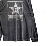 Rスターピグメントルーズフィット長袖Tシャツ
