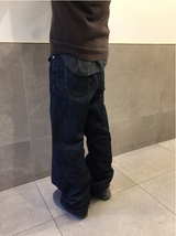 ディスクルーズフィットスロップデニムパンツ