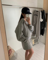 [MADE/6color] Pony, V-neck loose fit trainer