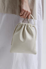 LUZIN MINI シープスキンショルダーバッグ / Bright Ivory