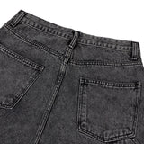 CARPENTER LOOSEFIT DENIM PANTS STONE BLACK