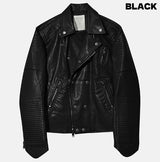 Siren biker leather jacket