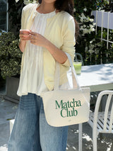 Butter Club マッチャキャンバス トートバッグ ジッパー A5ブック