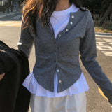 プラントTシャツ ベーシック ルーズフィットロングスリーブ [ ivory color only ]