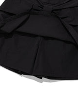 GIANT RIBBON SKIRT PANTS(BLACK)