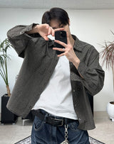 Fencer Mini Check Crop Shirt
