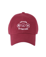 Circle Friends cap - Red