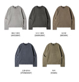 26SS★ ボーイ クロップ ピグメント ロングスリーブ Tシャツ
