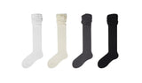 See-through over knee socks (4color)