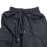 rugged fleece big balloon pants