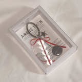 [MADE]CIRCLE PHOTO KEYRING- RED