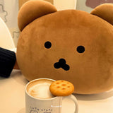 Chanibear Face Cushion (Brown)