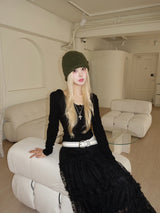 vintage wool beanie