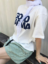 カルマロゴオーバー半袖Tシャツ (3c)